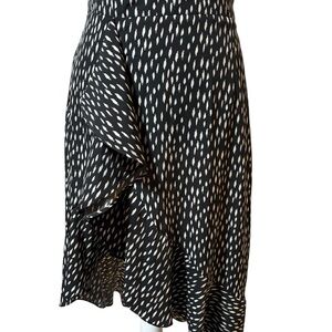 SHEIN Black and White Patterned Women's Skirt